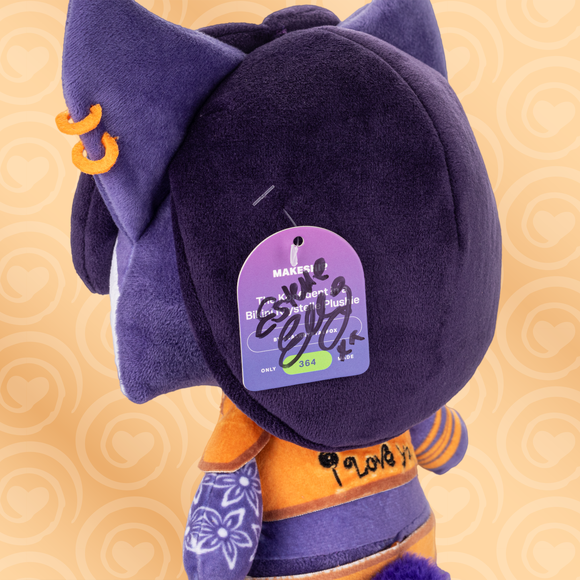 The Krystelle SIGNED limited number Bikini Plushie 2025